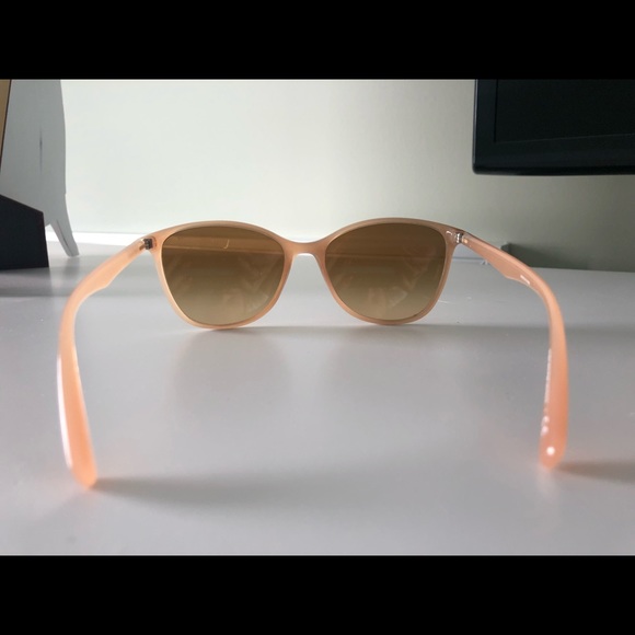 Emporio Armani tan/pink Sunnies